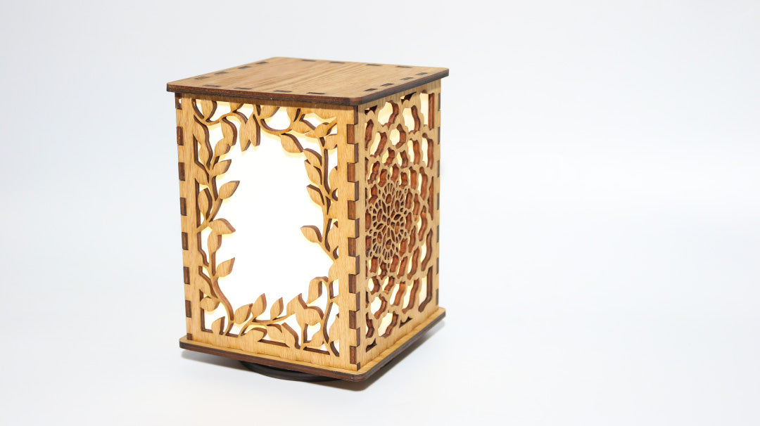 Forest Of Wonders LightBox — Leafy Border (lit)