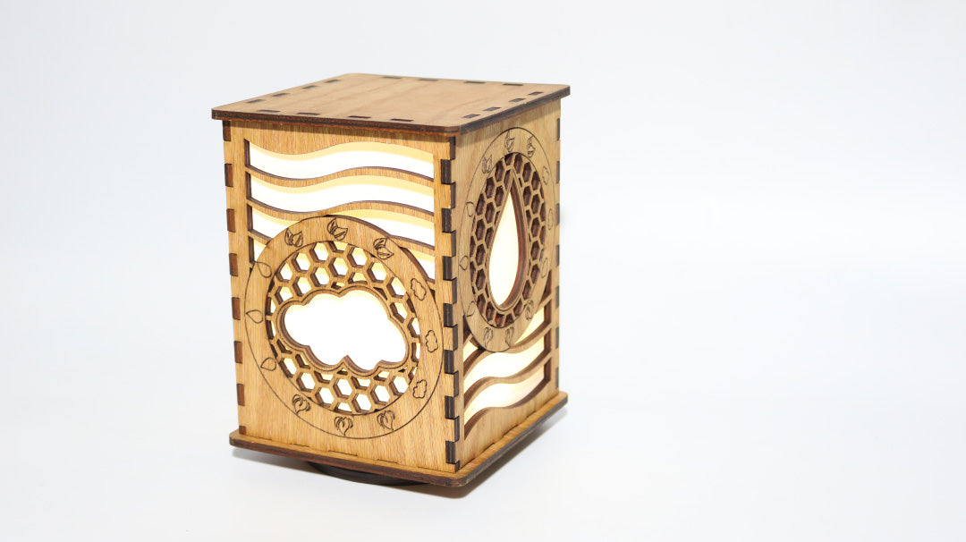 Elements LightBox — Wind (lit)