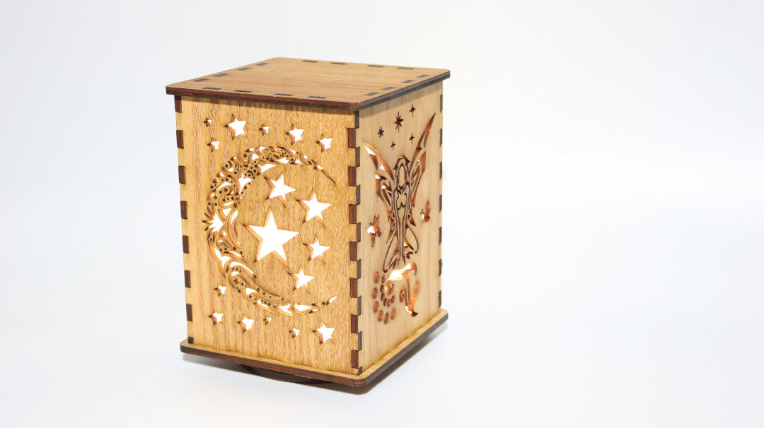 Night Time Fairies LightBox — Moon (lit)