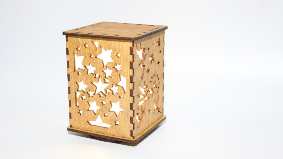 Night Time Fairies LightBox — Starry Night (lit)