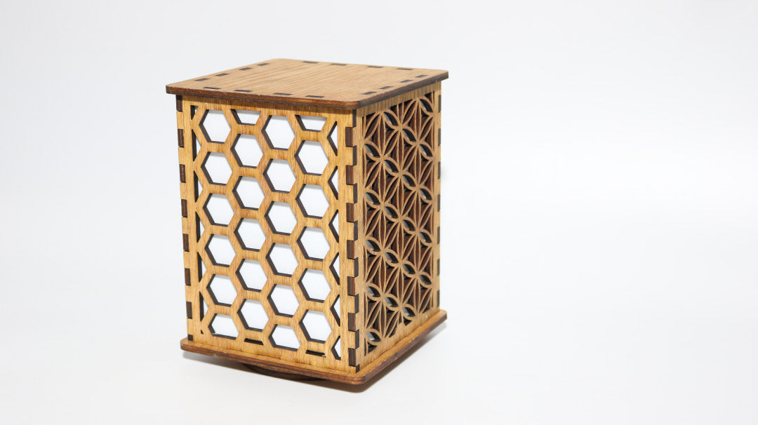 Sacred Geometries LightBox — Honeycomb (unlit)
