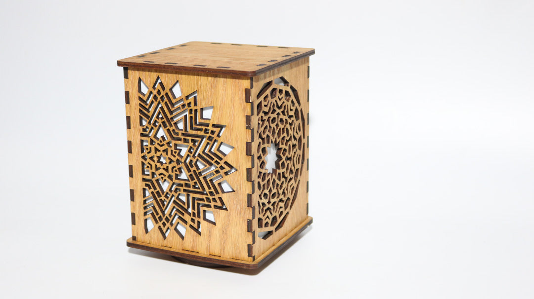 Mystery Mandala LightBox — Starburst (unlit)