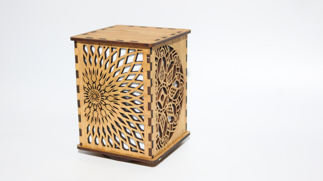 Mystery Mandala LightBox — Warp Drive (unlit)