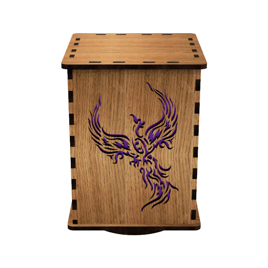 Mythical Creatures LightBox — Laser-Cut Wooden LED Night Light
