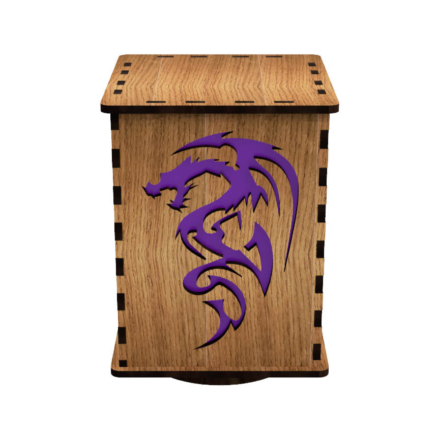 Mythical Creatures LightBox — Laser-Cut Wooden LED Night Light