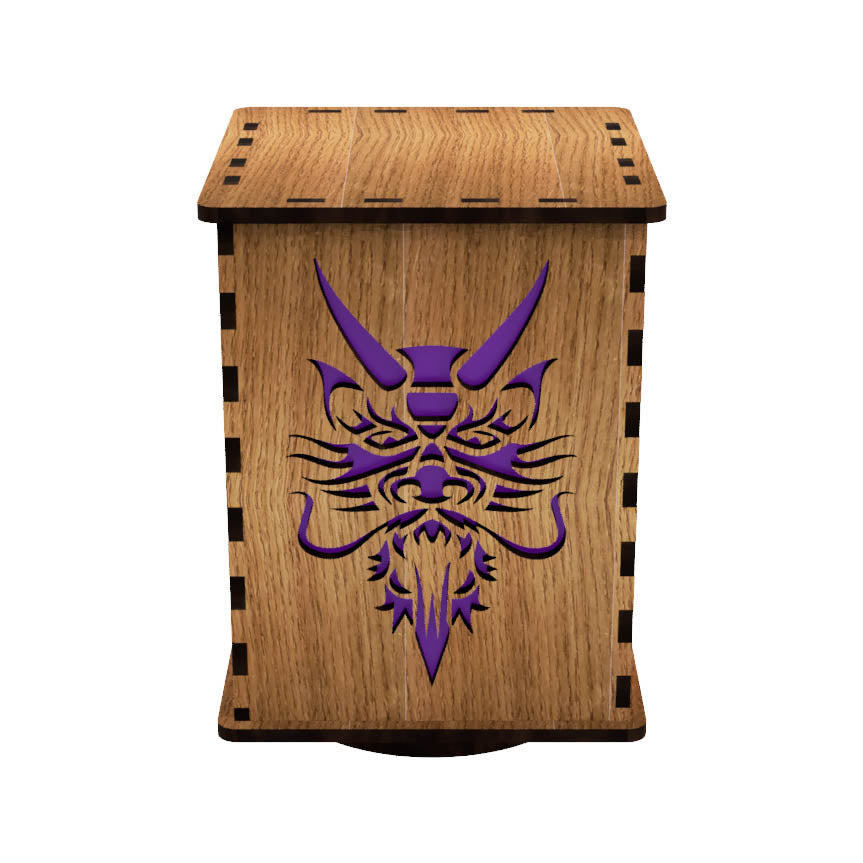 Mythical Creatures LightBox — Laser-Cut Wooden LED Night Light